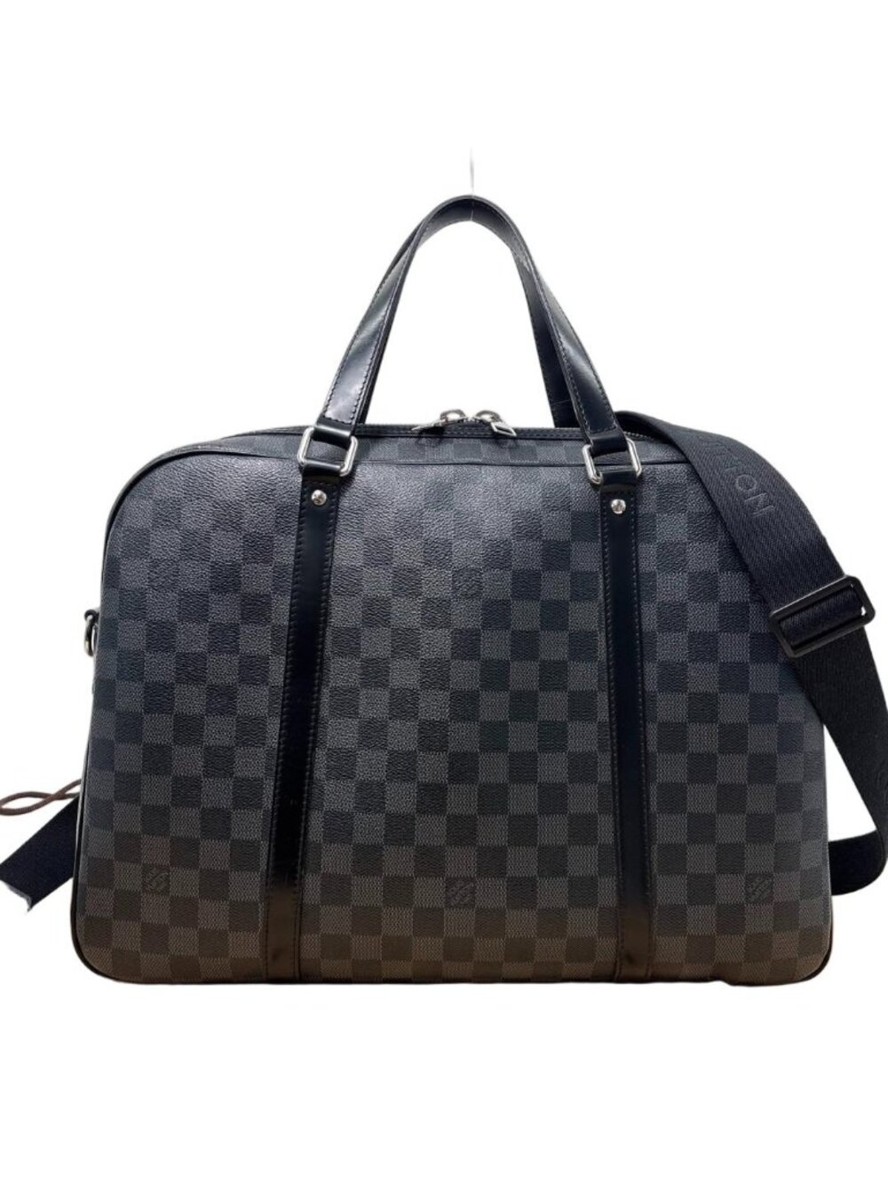 Louis Vuitton Damier Graphite Yawn Business Bag Black